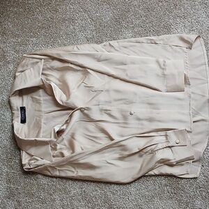 Satin Button-up Shirt